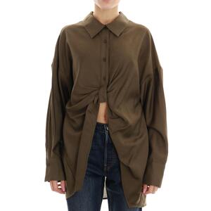 CAMICIA NODO MARRONE